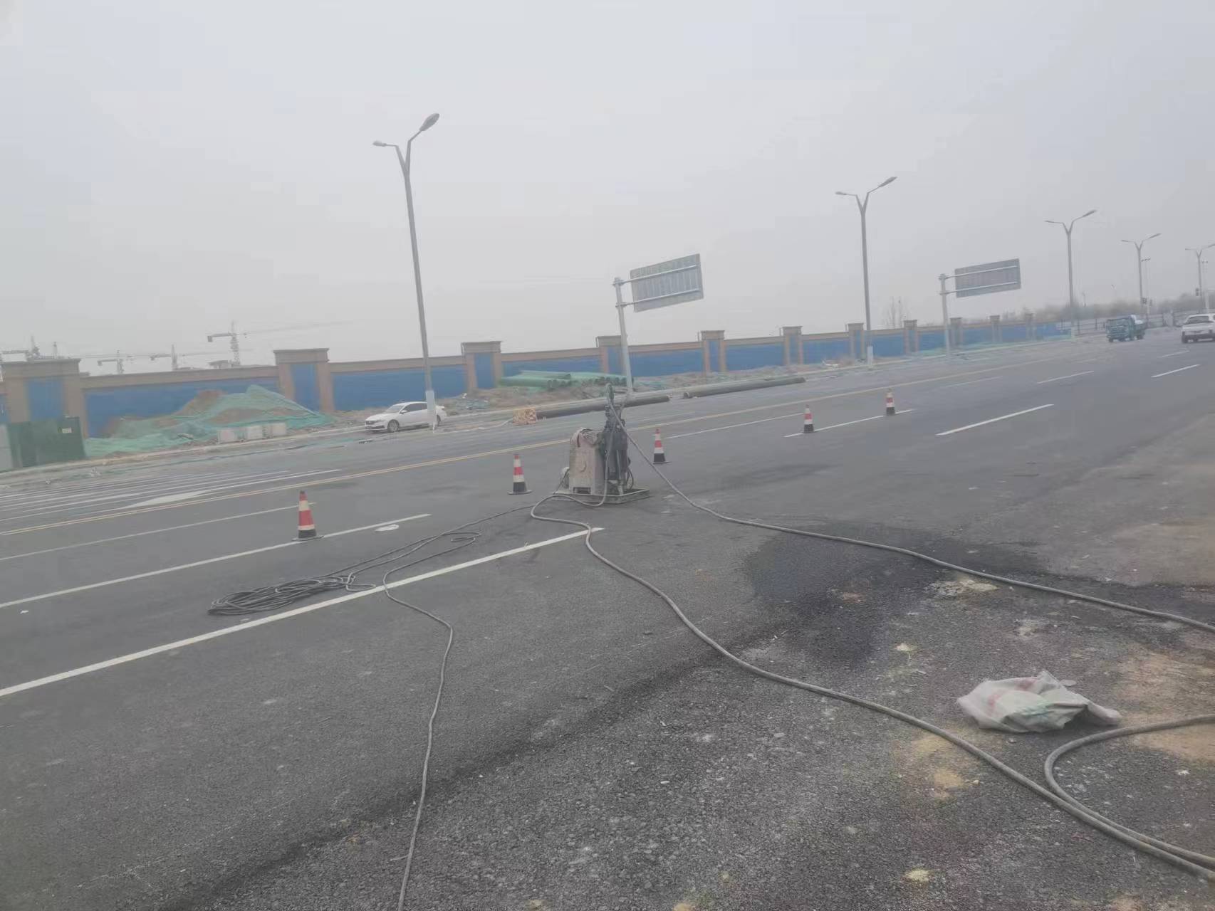 塔什库尔干马路注浆